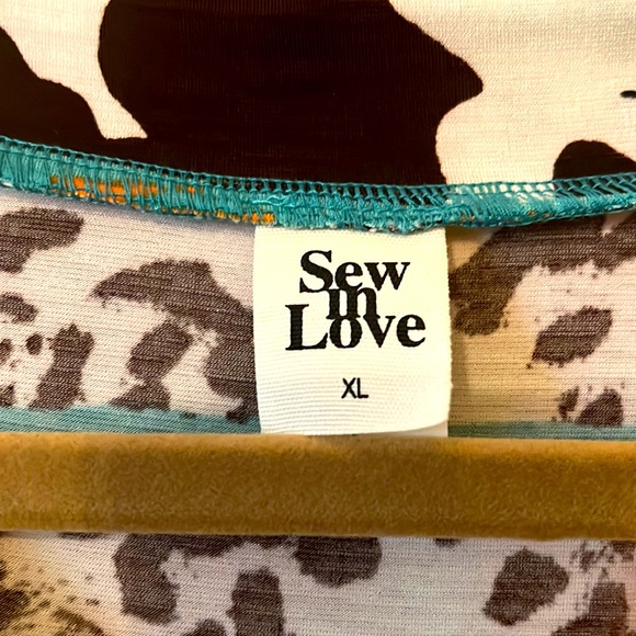 NWOT Sew in Love top XL - Picture 2 of 3